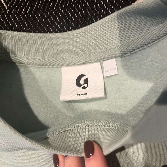 New Glossier Boston Crewneck Sweatshirt Exclusive Merch - size M - Picture 2 of 2